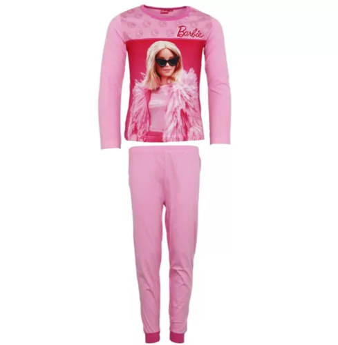 Barbie Elegant Light Pink gyerek hosszú pizsama 5 év / 110 cm