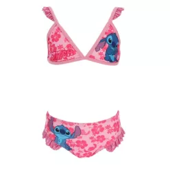   Disney Lilo és Stitch, A csillagkutya Hibiscus Pink gyerek fürdőruha, bikini 3 - 4 év / 98 - 104 cm