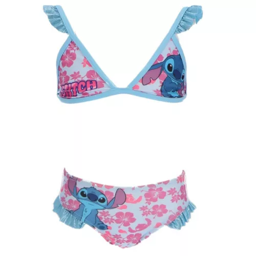 Disney Lilo és Stitch, A csillagkutya Hibiscus Blue gyerek fürdőruha, bikini 7 - 8 év / 122 - 128 cm