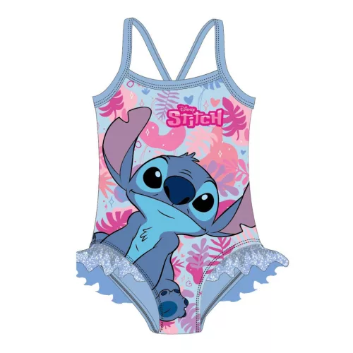 Disney Lilo és Stitch, A csillagkutya Bliss Blue gyerek fürdőruha, úszó 3 - 4 év / 98 - 104 cm