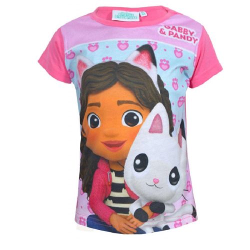 Gabi babaháza Pandy Pink gyerek rövid póló, felső 2 év / 92 cm