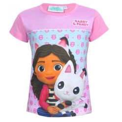   Gabi babaháza Pandy  Light Pink gyerek rövid póló, felső 6 év / 116 cm