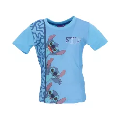   Disney Lilo és Stitch, A csillagkutya Loving Look Light Blue gyerek rövid póló, felső 8 év / 128 cm
