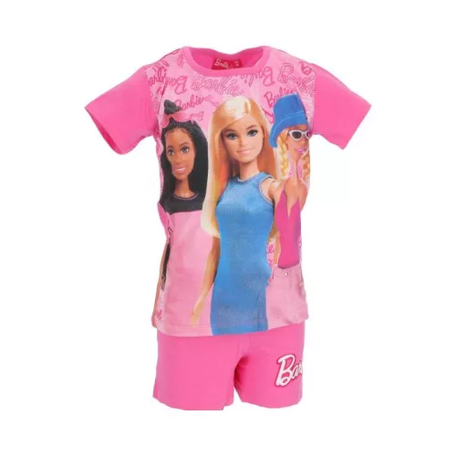 Barbie Trendy Pink gyerek rövid pizsama 6 év / 116 cm