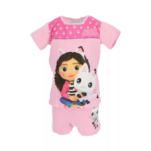 Gabi babaháza Pandy Paws Light Pink gyerek rövid pizsama 2 év / 92 cm