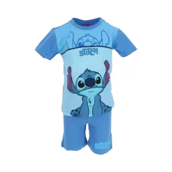   Disney Lilo és Stitch, A csillagkutya Sweet Light Blue gyerek rövid pizsama 4 év / 104 cm