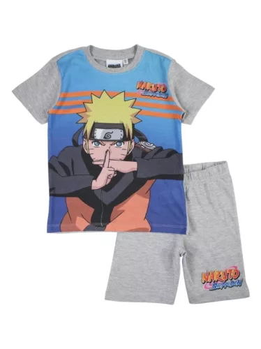 Naruto Kage Bunshin Grey gyerek rövid pizsama 7 év / 122 cm