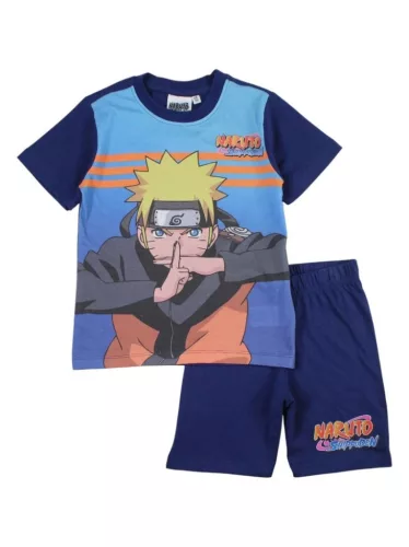 Naruto Kage Bunshin Blue gyerek rövid pizsama 6 év / 116 cm