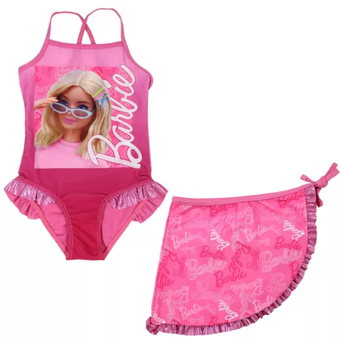 Barbie Style gyerek fürdőruha és sarong szett 7 - 8 év / 122 - 128 cm