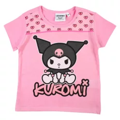   Hello Kitty Kuromi Pink gyerek rövid póló, felső 4 év / 104 cm