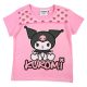 Hello Kitty Kuromi Pink gyerek rövid póló, felső 6 év / 116 cm
