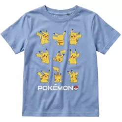   Pokémon Fun Squad Light Blue gyerek rövid póló, felső 3 év / 98 cm