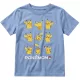 Pokémon Fun Squad Light Blue gyerek rövid póló, felső 3 év / 98 cm