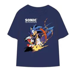   Sonic a sündisznó Speed Rush Blue gyerek rövid póló, felső 3  év / 98 cm