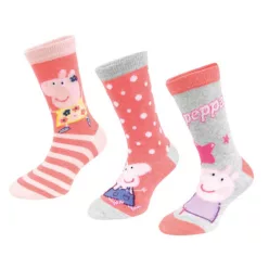 Peppa malac White Stars gyerek zokni 23/26