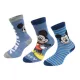 Disney Mickey Blue Stripe gyerek zokni 27/30