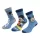 Disney Mickey Blue Stripe gyerek zokni 31/34
