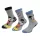 Disney Mickey Stripe gyerek zokni 27/30