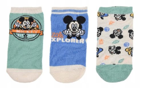 Disney Mickey Explorer Green baba zokni 6/12 hó
