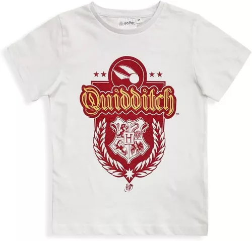 Harry Potter Quidditch gyerek rövid póló, felső 10 év / 140 cm