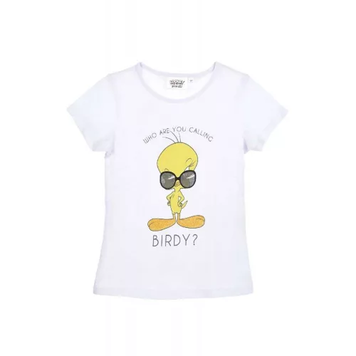 Bolondos dallamok White rövid póló, felső 4 év / 104 cm
