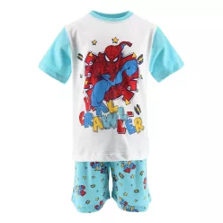   Pókember Wall Crawler Blue gyerek rövid pizsama 4 év / 104 cm