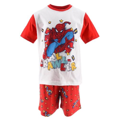 Pókember Wall Crawler Red gyerek rövid pizsama 4 év / 104 cm