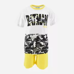 Batman Shadow Yellow gyerek rövid pizsama 6 év / 116 cm