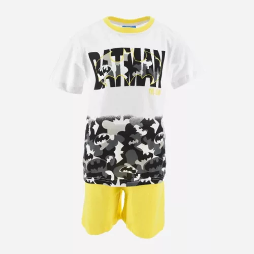 Batman Shadow Yellow gyerek rövid pizsama 8 év / 128 cm