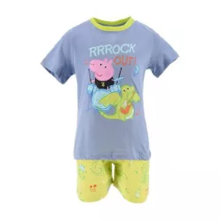   Peppa malac Rock Out Blue gyerek rövid pizsama 5 év / 110 cm