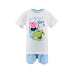   Peppa malac Rock Out White gyerek rövid pizsama 5 év / 110 cm