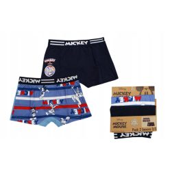   Disney Mickey Motion Blue gyerek boxeralsó 2 darab/csomag 4 - 5 év / 104 - 110 cm
