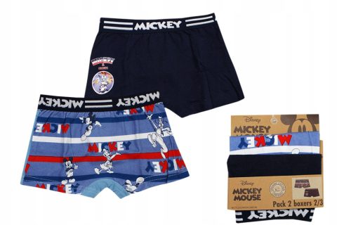 Disney Mickey Motion Blue gyerek boxeralsó 2 darab/csomag 4 - 5 év / 104 - 110 cm