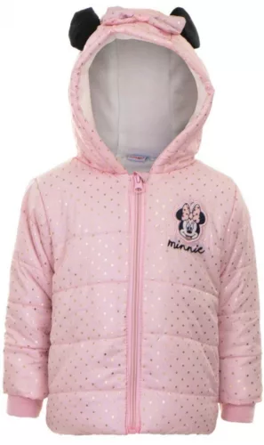 Disney Minnie Pink baba bélelt kabát 6 hó