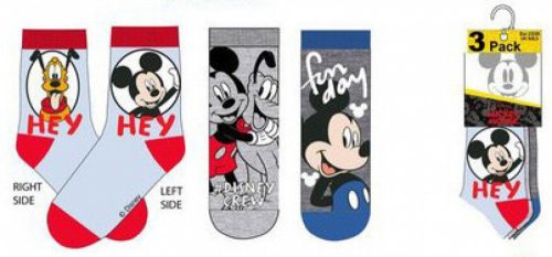 Disney Mickey Fun Day gyerek zokni 27/30