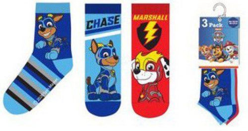 Mancs Őrjárat Mighty Red gyerek zokni 27/30