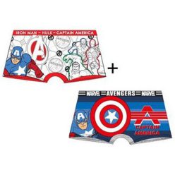   Bosszúállók Captain America gyerek boxeralsó 2 darab/csomag 4 - 5 év / 104 - 110 cm