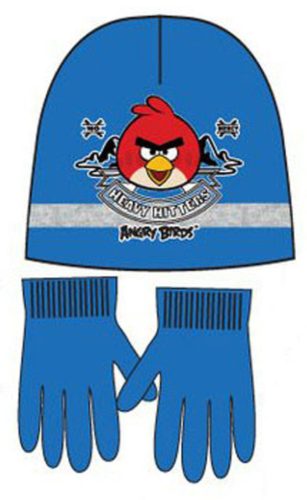 Angry Birds Heavy Hitters Blue gyerek sapka + kesztyű szett 54 cm