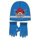 Angry Birds Heavy Hitters Blue gyerek sapka + kesztyű szett 54 cm