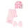 Hello Kitty Bow Pink gyerek sapka + sál + kesztyű szett 54 cm