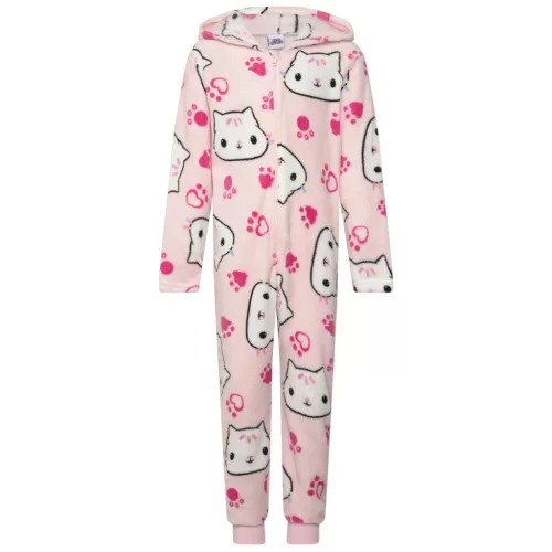 Gabi babaháza Cat Pink gyerek hosszú pizsama, overál 3 év / 98 cm