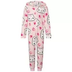  Gabi babaháza Cat Pink gyerek hosszú pizsama, overál 4 év / 104 cm