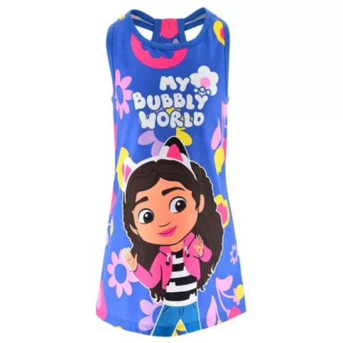 Gabi babaháza Bubbly World Purple gyerek nyári ruha 8 év / 128 cm