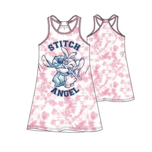 Disney Lilo és Stitch, A csillagkutya Pink Angel gyerek nyári ruha 4 év / 104 cm