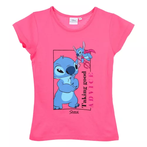 Disney Lilo és Stitch, A csillagkutya Advice gyerek rövid póló, felső 4 év / 104 cm