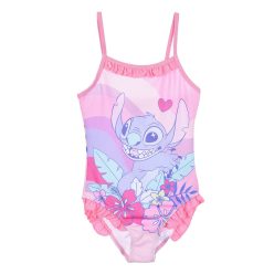   Disney Lilo és Stitch, A csillagkutya Pink Island Vibes gyerek fürdőruha, úszó 3 év / 98 cm
