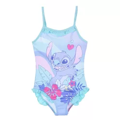   Disney Lilo és Stitch, A csillagkutya Blue Island Vibes gyerek fürdőruha, úszó 8 év / 128 cm