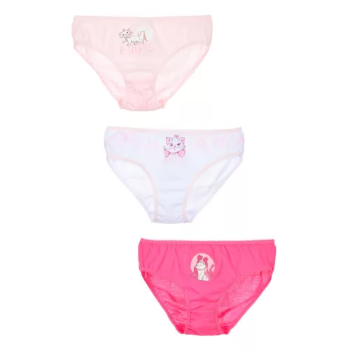Disney Marie Rosy gyerek fehérnemű, bugyi 3 darab/csomag 4 - 5 év / 104 - 110 cm