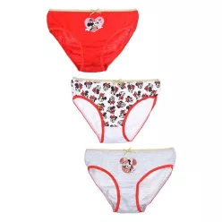   Disney Minnie Faces gyerek fehérnemű, bugyi 3 darab/csomag 6 - 8 év / 116 - 128 cm