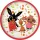 Bing Happy Carrots csúszásmentes micro lapostányér